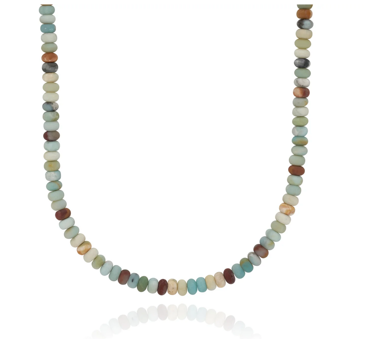 ANNA BECK LONG VERDE BEADED NECKLACE