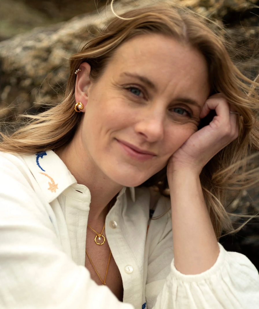 CLAUDIA BRADBY VOLCANO HOOP NECKLACE