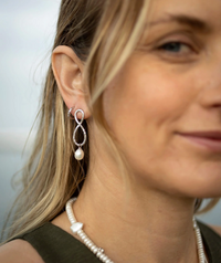 CLAUDIA BRADBY SIREN MERMAID SILHOUETTE EARRINGS