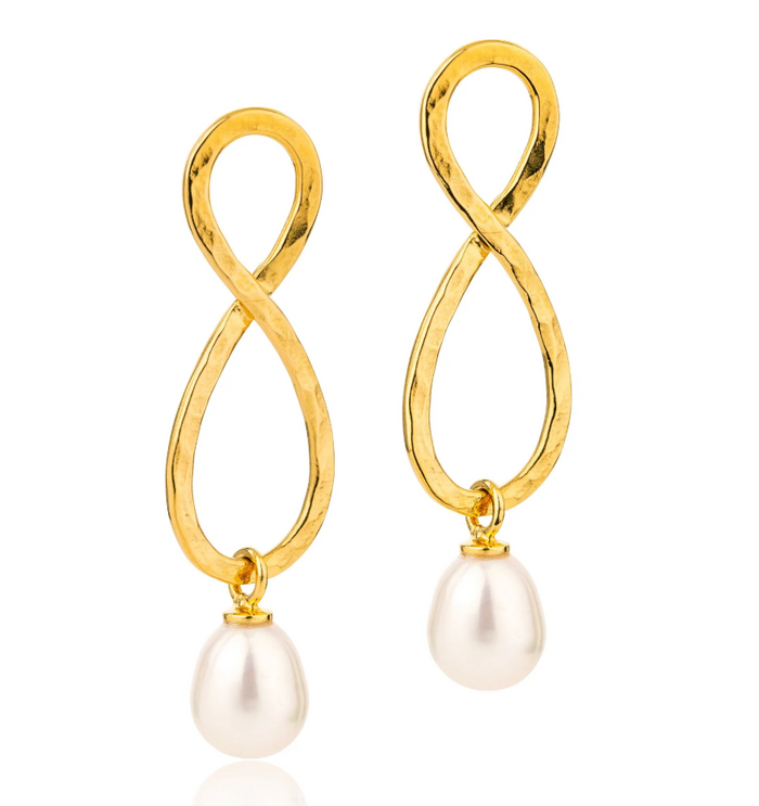 CLAUDIA BRADBY SIREN MERMAID SILHOUETTE EARRINGS