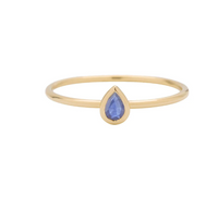MÉTIER PEAR CUT GEMSTONE SAPPHIRE RING