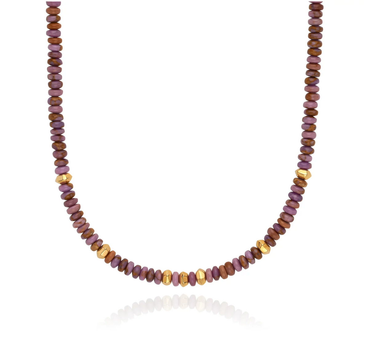 ANNA BECK JACARANDA BEADED NECKLACE