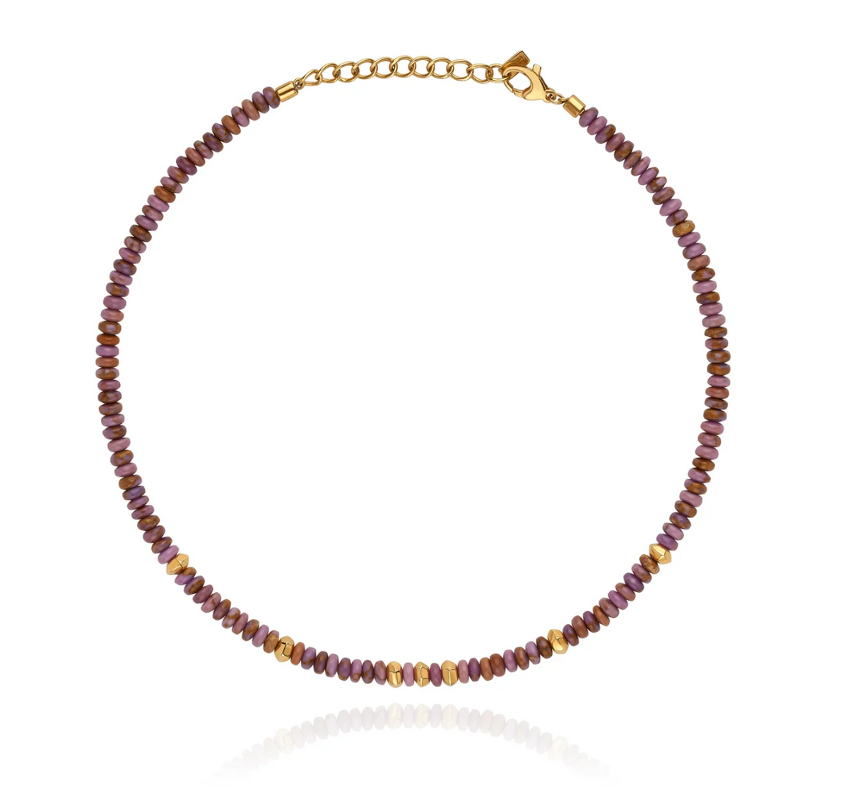 ANNA BECK JACARANDA BEADED NECKLACE