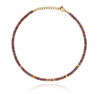 ANNA BECK JACARANDA BEADED NECKLACE