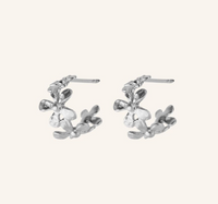 PERNILLE CORYDON WILD POPPY HOOPS