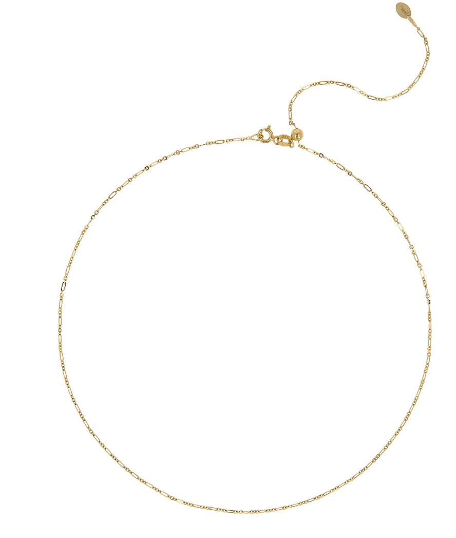 MÉTIER TBAR AND ROMA CHAIN NECKLACE