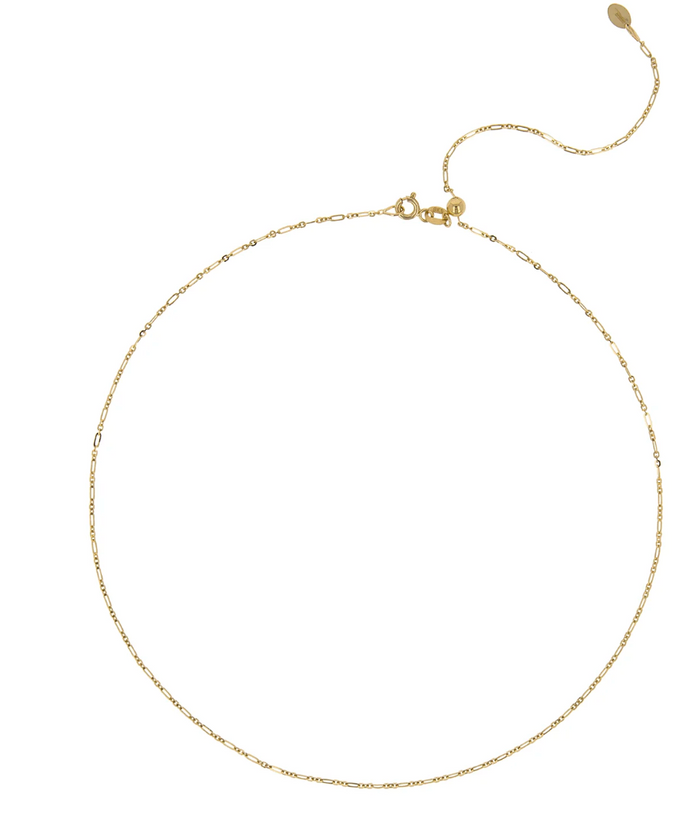 MÉTIER TBAR AND ROMA CHAIN NECKLACE