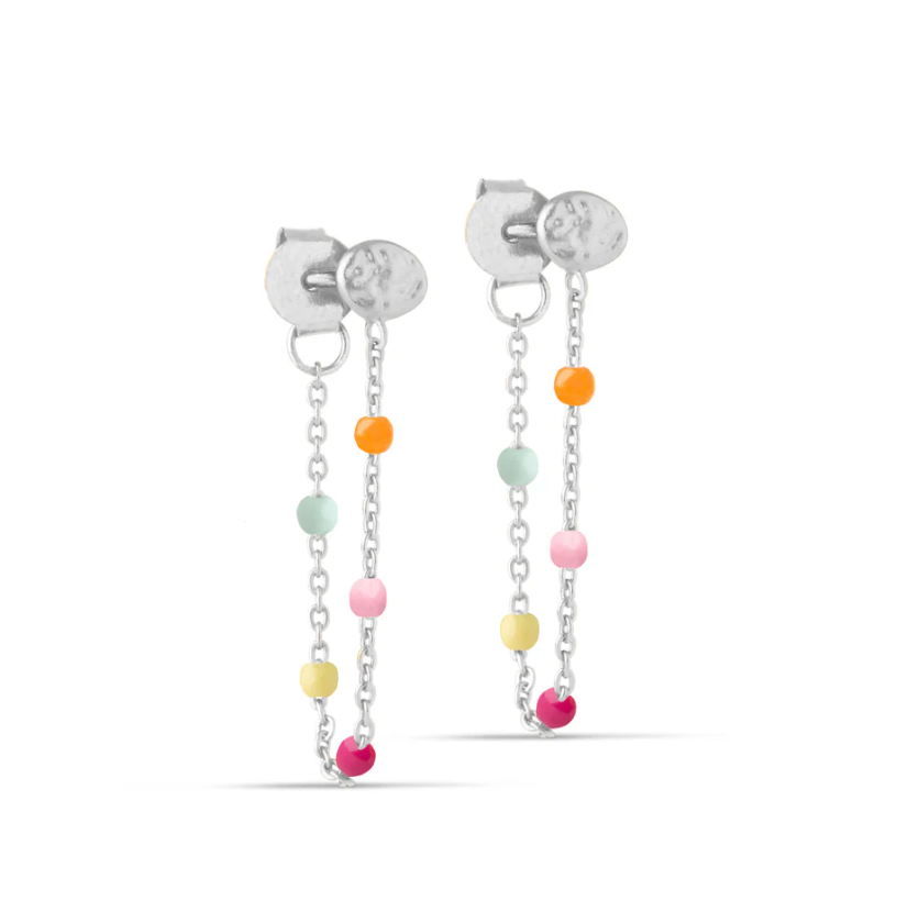 ENAMEL COPENHAGEN LOLA SILVER EARRINGS