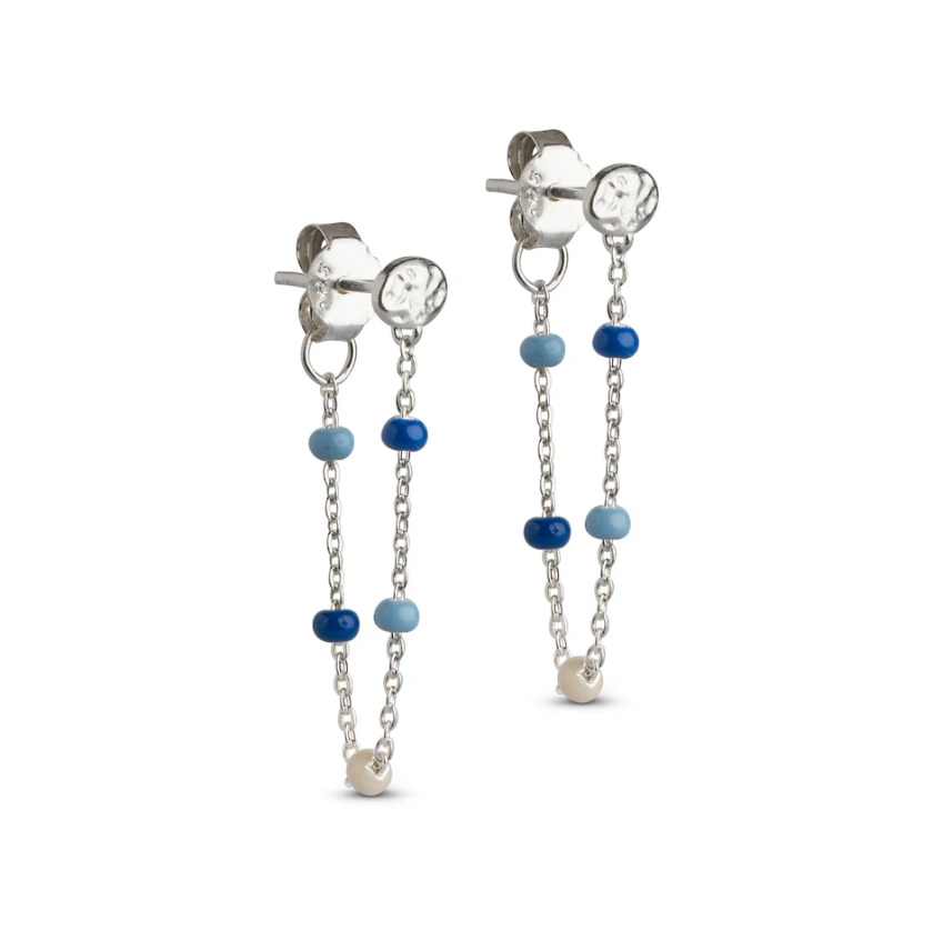 ENAMEL COPENHAGEN LOLA SILVER EARRINGS