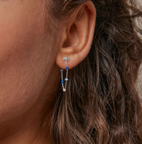 ENAMEL COPENHAGEN LOLA SILVER EARRINGS