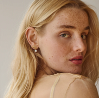 ENAMEL COPENHAGEN DAYSTAR GLOBE EARRINGS