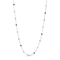 ENAMEL COPENHAGAEN LOLA SILVER NECKLACE