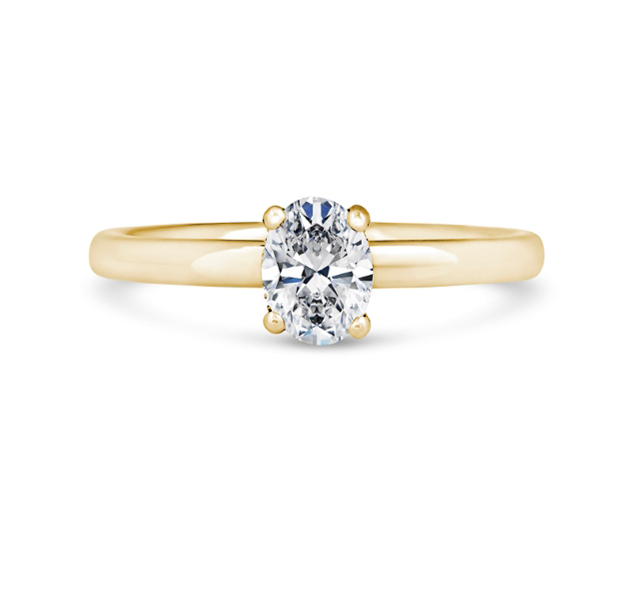 LAST NIGHT I DREAMT ATHENA OVAL DIAMOND RING