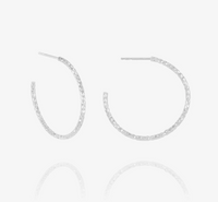 RACHEL JACKSON SHIMMERING SUN OVERSIZED HOOP EARRINGS