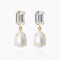 CAROLINE SVEDBOM CLOSE YOUR EYES PEARL EARRINGS