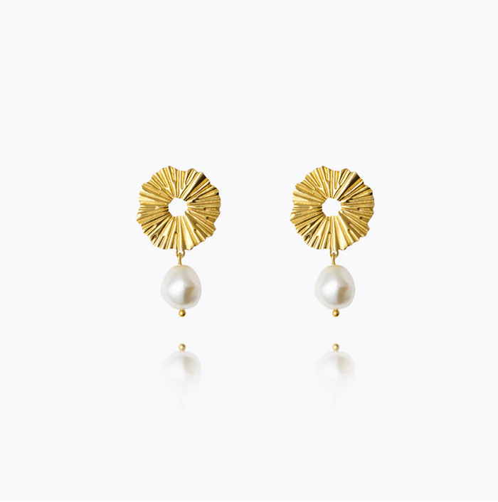 CAROLINE SVEDBOM VASSIA PEARL EARRINGS