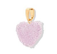 CRYSTAL HAZE TUTTIFRUTTI JELLY HEART CHARM