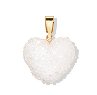 CRYSTAL HAZE CLOUD JELLY HEART CHARM
