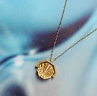 ASTLEY CLARKE CELESTIAL SUNRISE LOCKET NECKLACE