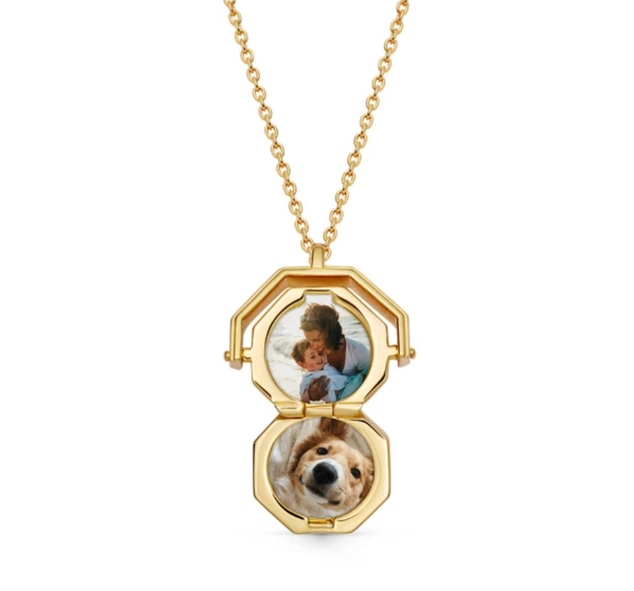 ASTLEY CLARKE CELESTIAL SUNRISE LOCKET NECKLACE