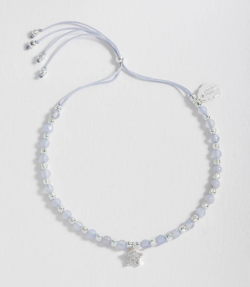 ESTELLA BARTLETT TEENS UNITE - BLUE LACE AGATE BRACELET