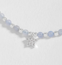 ESTELLA BARTLETT TEENS UNITE - BLUE LACE AGATE BRACELET