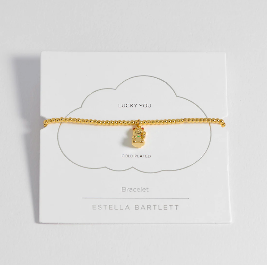 ESTELLA BARTLETT LUCKY CAT SIENNA BRACELET