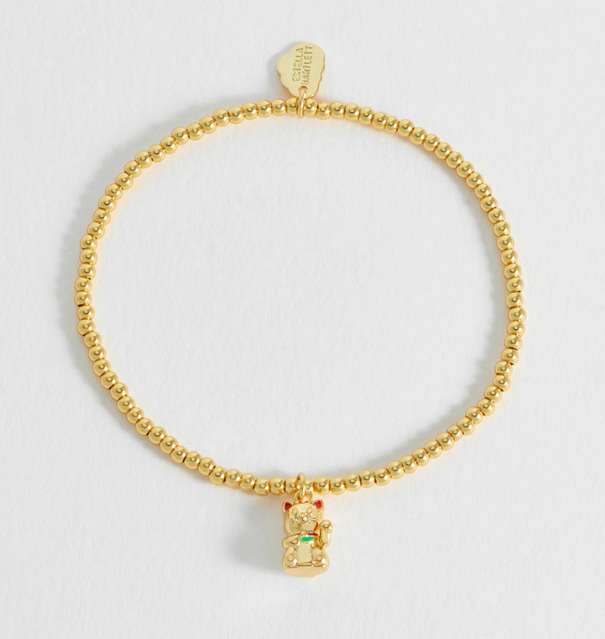 ESTELLA BARTLETT LUCKY CAT SIENNA BRACELET