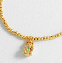 ESTELLA BARTLETT LUCKY CAT SIENNA BRACELET