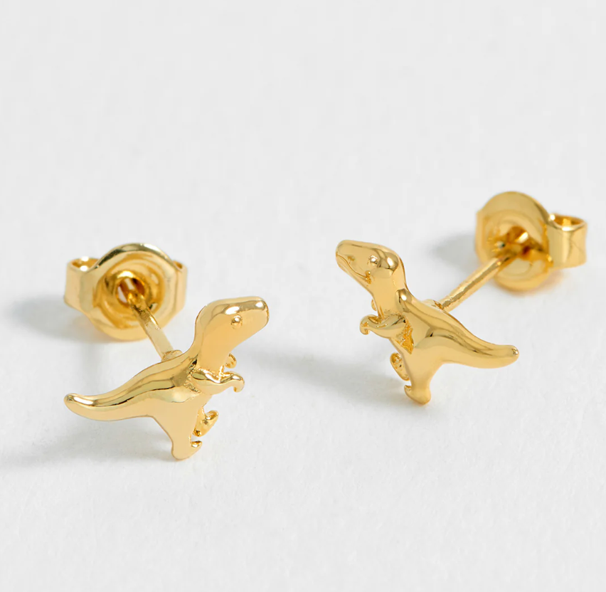 ESTELLA BARTLETT DINOSAUR STUD EARRINGS