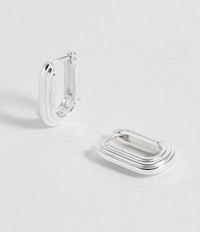 ESTELLA BARTLETT RIDGE HINGE HOOP EARRINGS
