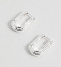 ESTELLA BARTLETT RIDGE HINGE HOOP EARRINGS