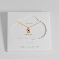 ESTELLA BARTLETT ACE OF HEARTS NECKLACE