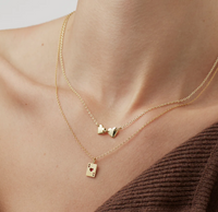 ESTELLA BARTLETT ACE OF HEARTS NECKLACE