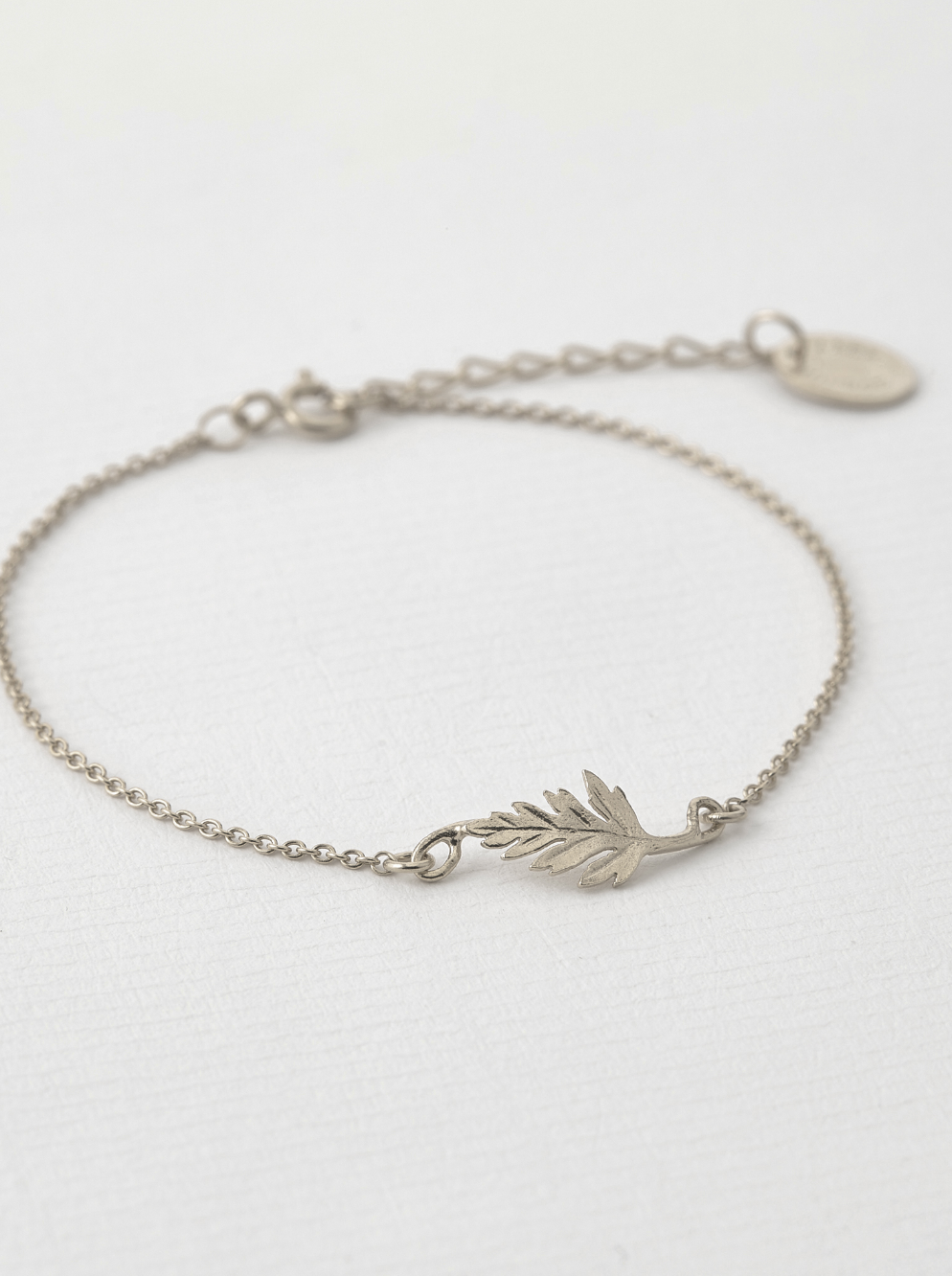 ALEX MONROE LITTLE FERN LEAF BRACELET