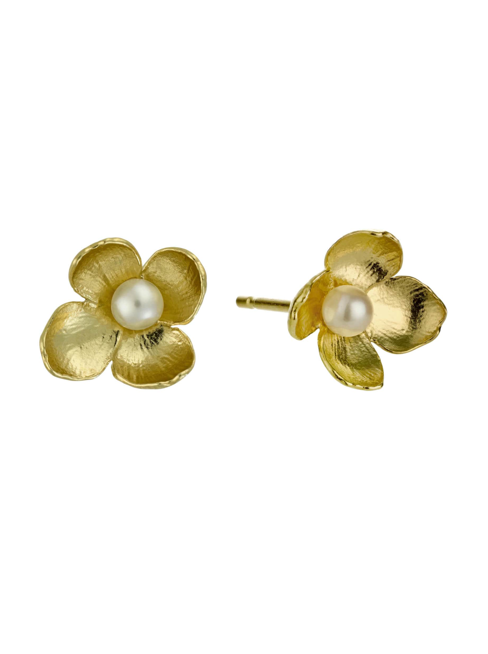 ALEX MONROE CUCKOO FLOWER STUD EARRINGS