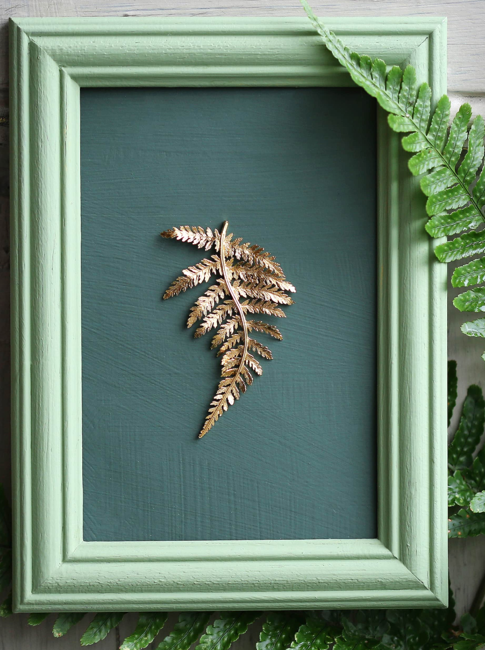 ALEX MONROE STATEMENT FERN EARRINGS