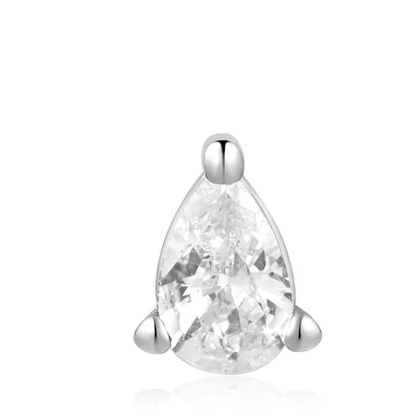 ANIA HAIE PEAR BARBELL EARRING