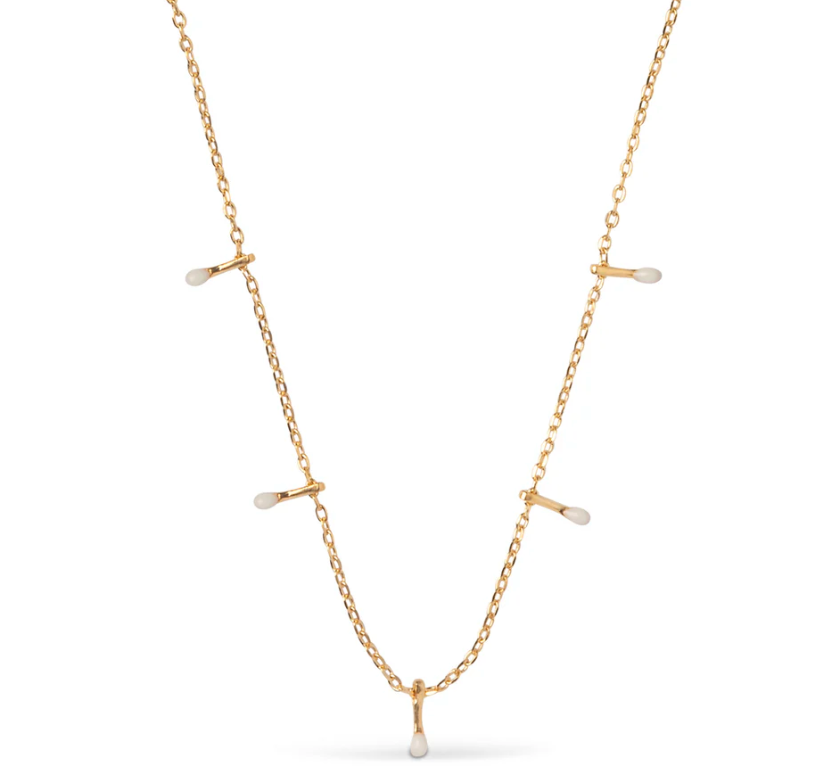 ENAMEL COPENHAGAEN LOLA DROP NECKLACE