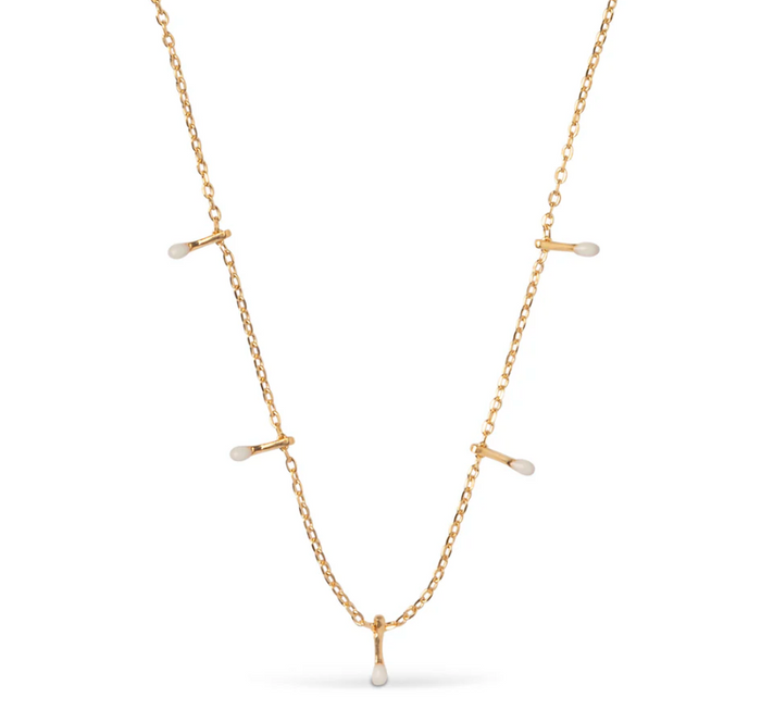 ENAMEL COPENHAGAEN LOLA DROP NECKLACE