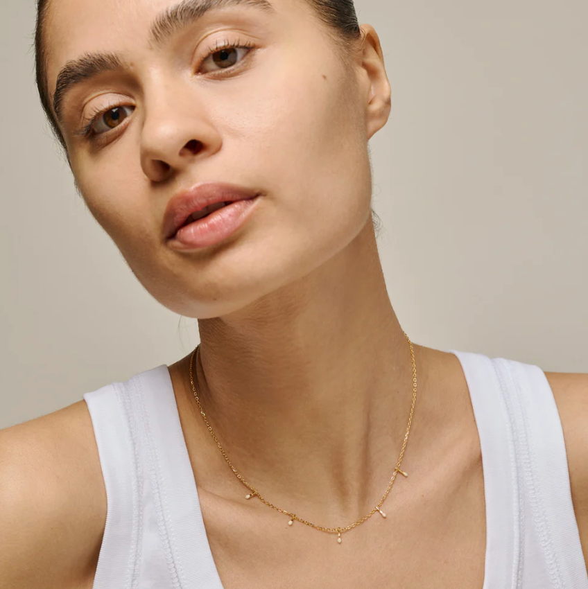 ENAMEL COPENHAGAEN LOLA DROP NECKLACE