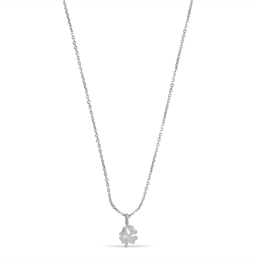 ENAMEL COPENHAGAEN FOUR LEAF CLOVER NECKLACE