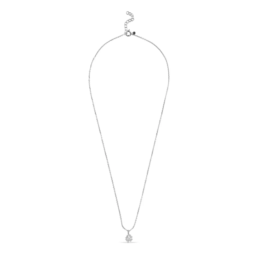 ENAMEL COPENHAGAEN FOUR LEAF CLOVER NECKLACE