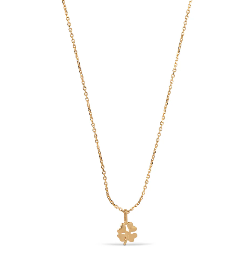 ENAMEL COPENHAGAEN FOUR LEAF CLOVER NECKLACE