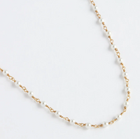 SORU CHARM PEARL NECKLACE
