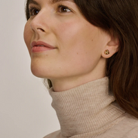 BLUSH 14K YELLOW GOLD KNOT EARRINGS