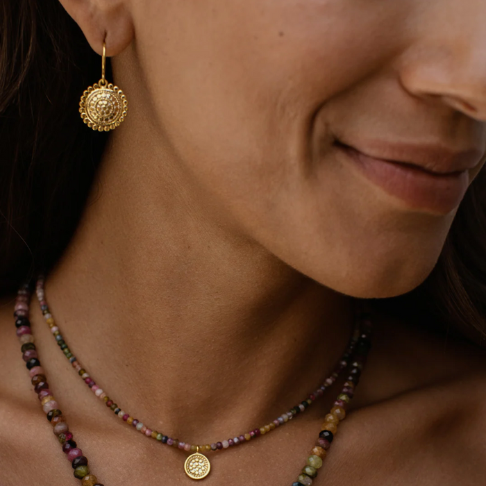 ANNA BECK PRANA DROP EARRING