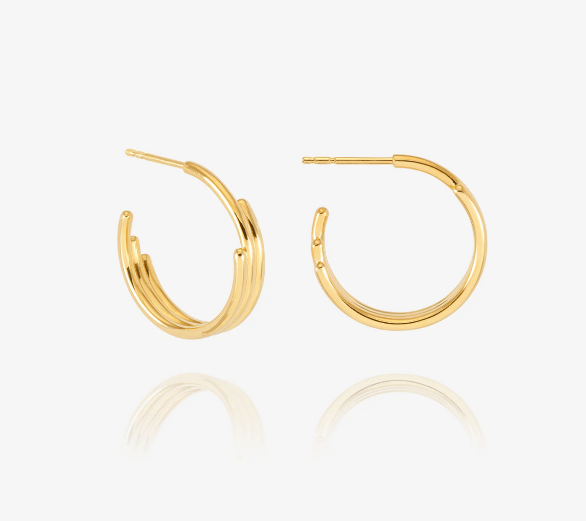 RACHEL JACKSON MEDIUM EVOLVE HOOP EARRINGS
