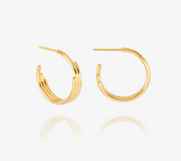 RACHEL JACKSON MEDIUM EVOLVE HOOP EARRINGS