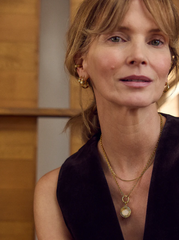 RACHEL JACKSON MEDIUM EVOLVE HOOP EARRINGS